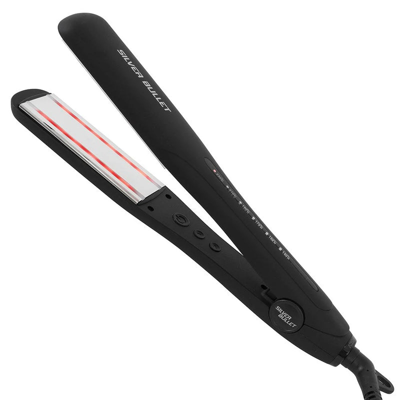 Load image into Gallery viewer, Silver Bullet Titanium 230 IR Elysium Infrared Hair Straightener
