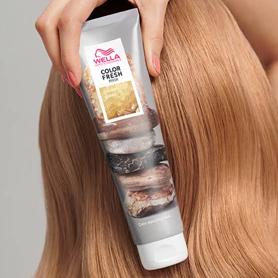 Load image into Gallery viewer, Wella Color Fresh Mask Golden Gloss 150ml

