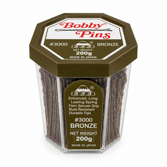 555 Bobby Pins No.3000 Bronze 200g