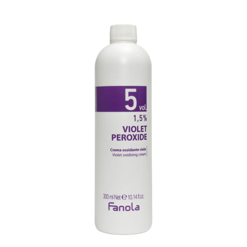Load image into Gallery viewer, Fanola No Yellow Colour Violet Peroxide 5 Vol 1.5% 300ml
