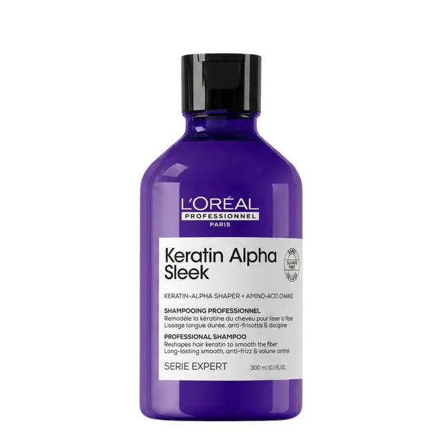 Load image into Gallery viewer, L'oreal Professionnel Keratin Alpha Sleek Shampoo 300ml
