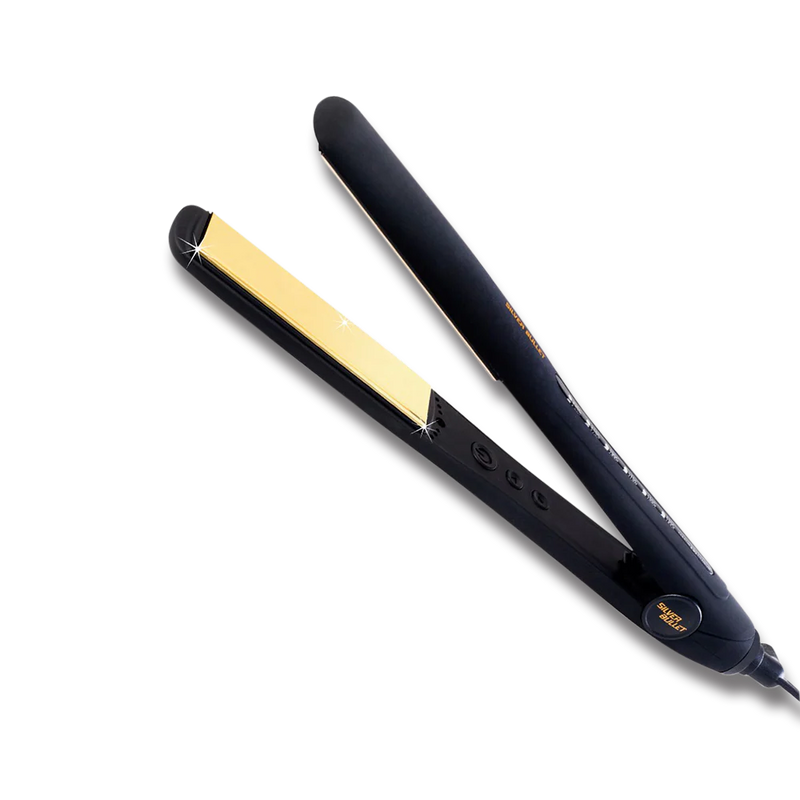 Load image into Gallery viewer, Silver Bullet Keratin 230 Gold Titanium Hair Straightener 25mm
