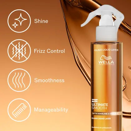 Load image into Gallery viewer, Wella Ultimate Smooth Glass Liquid Layer 185ml
