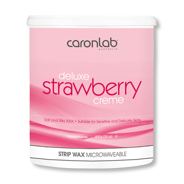 Load image into Gallery viewer, Caronlab Strawberry Creme Strip Wax 800ml
