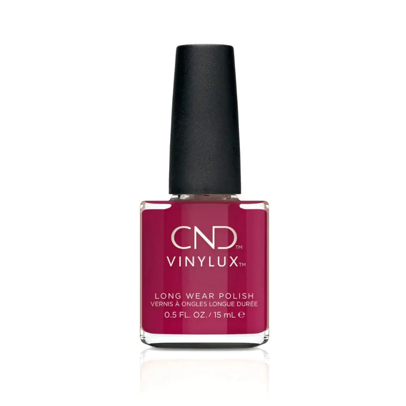 Load image into Gallery viewer, CND Vinylux Long Wear Nail Polish How Merlot 15ml - discontinued

