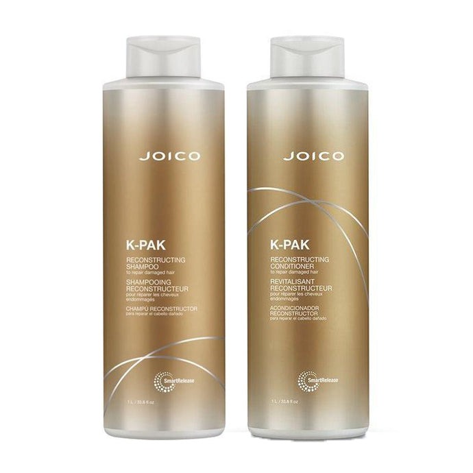 Joico K-Pak Reconstructing Shampoo & Conditioner 1 Litre Duo - Beautopia Hair & Beauty