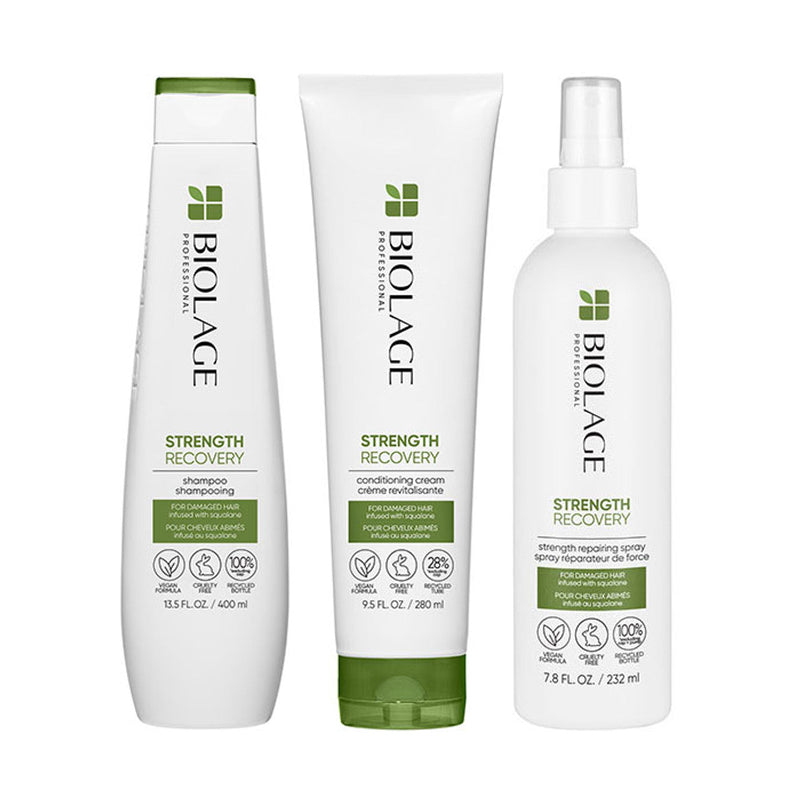 Load image into Gallery viewer, Matrix Biolage Strength Recovery Trio
