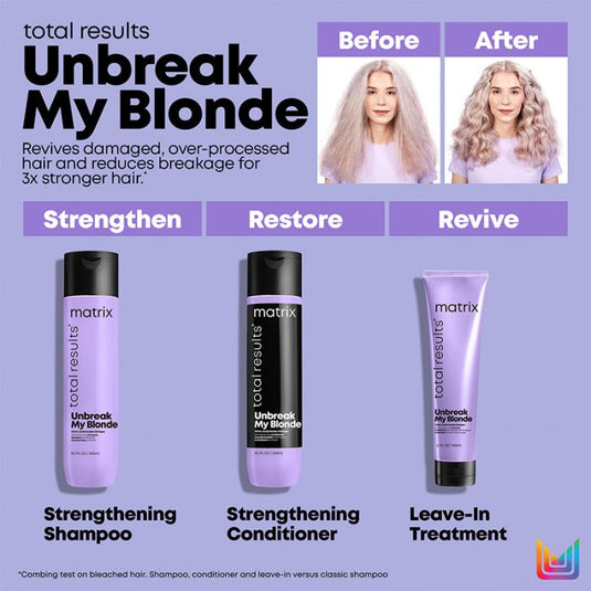 '+Matrix Total Results Unbreak My Blonde Shampoo & Conditioner Duo 300ml (discontinued)