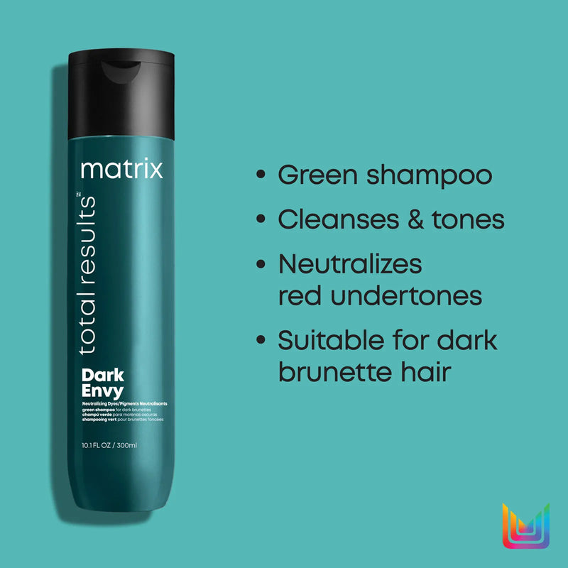 Load image into Gallery viewer, #Matrix Total Results Dark Envy Green Shampoo 300ml (discontinued)
