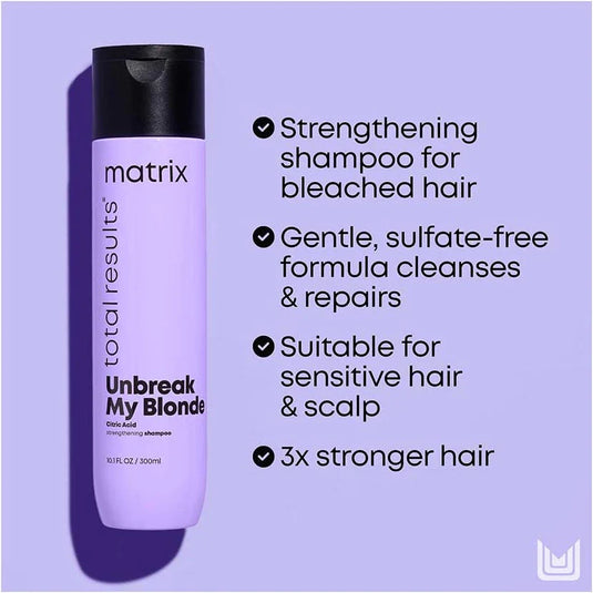 '+Matrix Total Results Unbreak My Blonde Shampoo 300ml (discontinued)