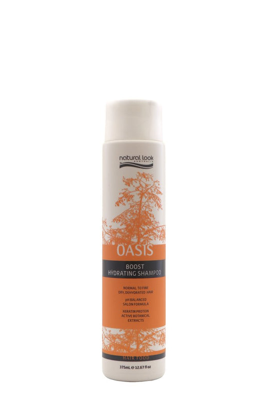 Natural Look Oasis Boost Hydrating Shampoo 375ml - Beautopia Hair & Beauty
