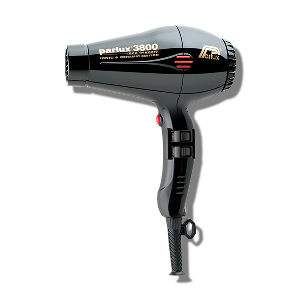 Load image into Gallery viewer, Parlux 3800 Ceramic &amp; Ionic Hair Dryer - Black - Beautopia Hair &amp; Beauty
