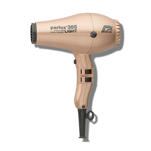 Load image into Gallery viewer, Parlux 385 Power Light Ceramic &amp; Ionic Hair Dryer - Light Gold - Beautopia Hair &amp; Beauty
