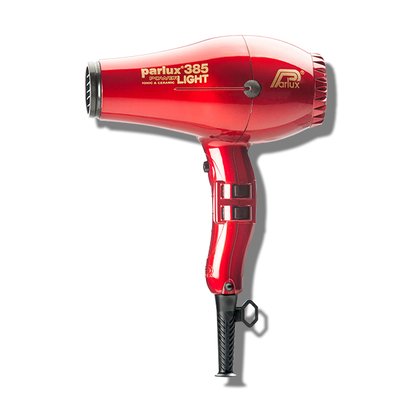 Load image into Gallery viewer, Parlux 385 Power Light Ceramic &amp; Ionic Hair Dryer - Red - Beautopia Hair &amp; Beauty
