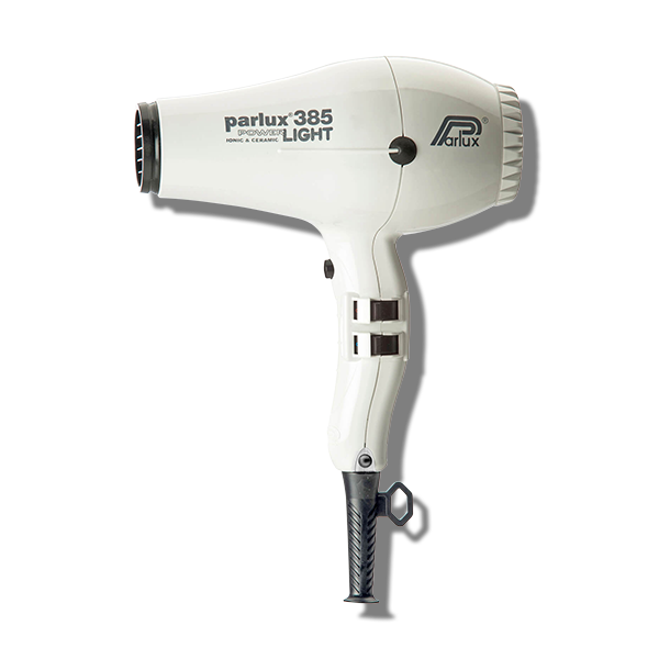 Load image into Gallery viewer, Parlux 385 Power Light Ceramic &amp; Ionic Hair Dryer - White - Beautopia Hair &amp; Beauty
