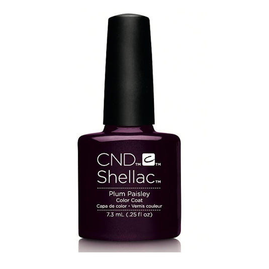 CND Shellac Gel Polish 7.3ml - Plum Paisley - Beautopia Hair & Beauty