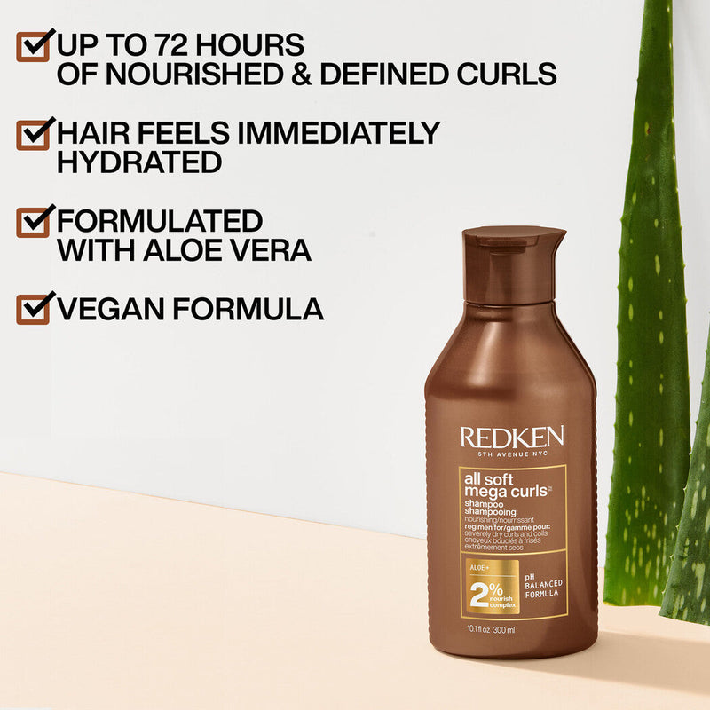 Load image into Gallery viewer, Redken All Soft Mega Curls Shampoo 300ml
