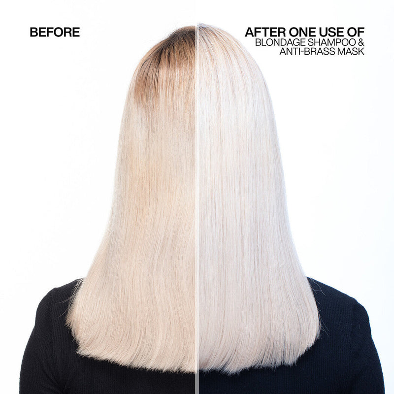 Load image into Gallery viewer, Redken Color Extend Blondage Express Anti-Brass Mask 250ml
