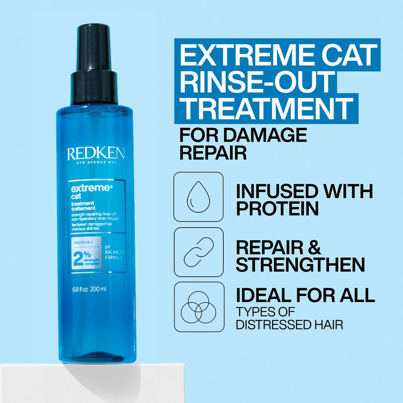 Load image into Gallery viewer, Redken Extreme Cat Protein Reconstructing Hair Treatment Spray 200ml
