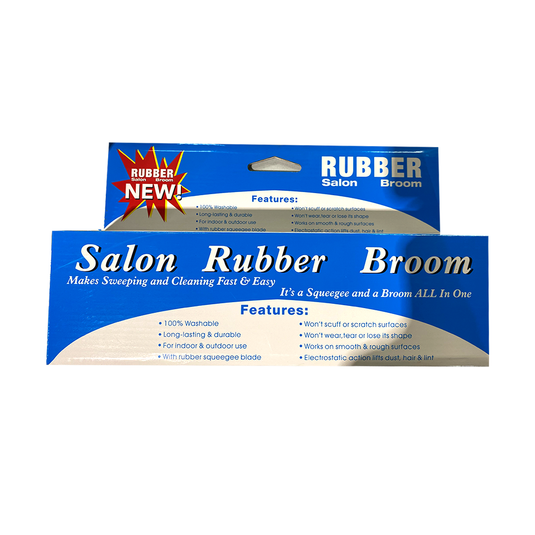 Salon Rubber Broom Head