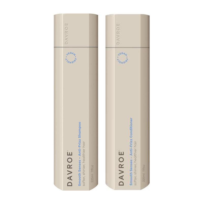 Load image into Gallery viewer, Davroe Smooth Senses Anti-Frizz Shampoo &amp; Conditioner 325ml
