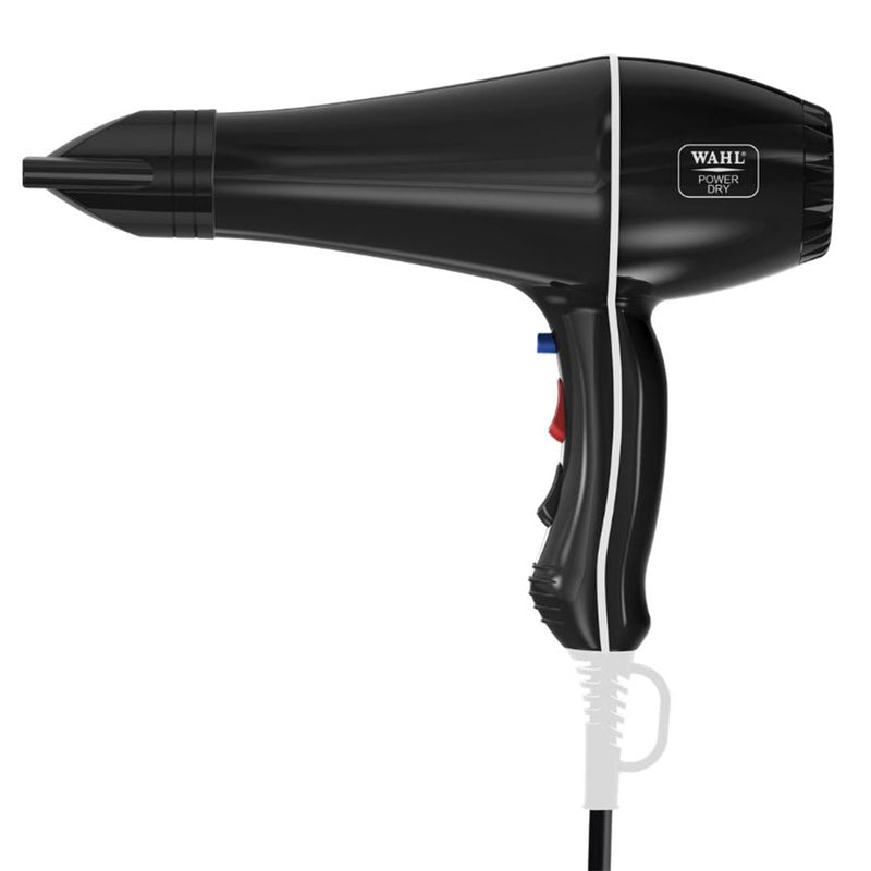 Load image into Gallery viewer, Wahl Power Dry 2000W Ionic Hair Dryer Black

